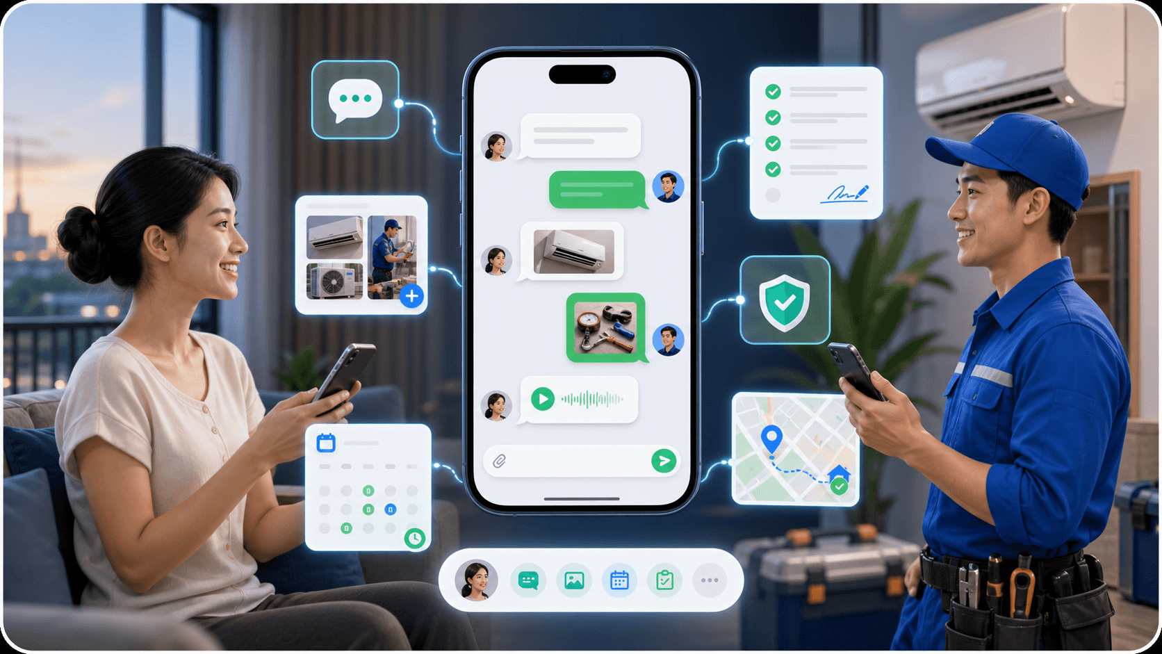 In-App Coordination